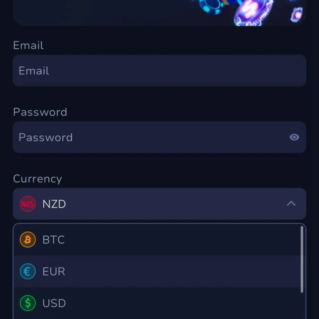 7Bit Casino registration, full flow — screenshot 2 of 5