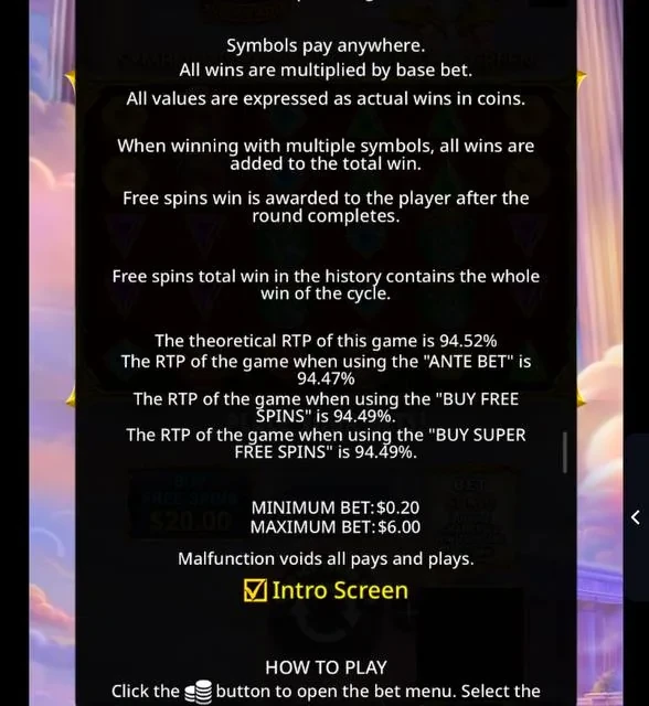 7Bit Casino games lobby, providers, and RTP disclosure — screenshot 5 of 5