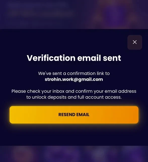 BiggerZ registration, full flow — screenshot 4 of 4
