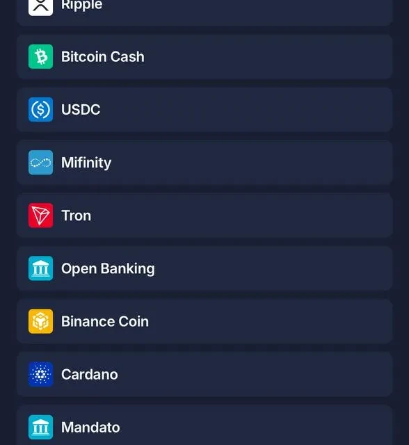BitStarz homepage and payment method screens before registration — screenshot 5 of 5