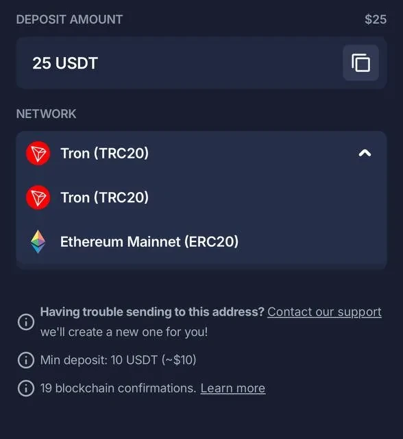 BitStarz the deposit that funded this test — screenshot 3 of 5