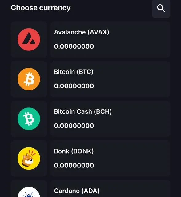 CoinCasino payment method screens before registration — screenshot 4 of 5