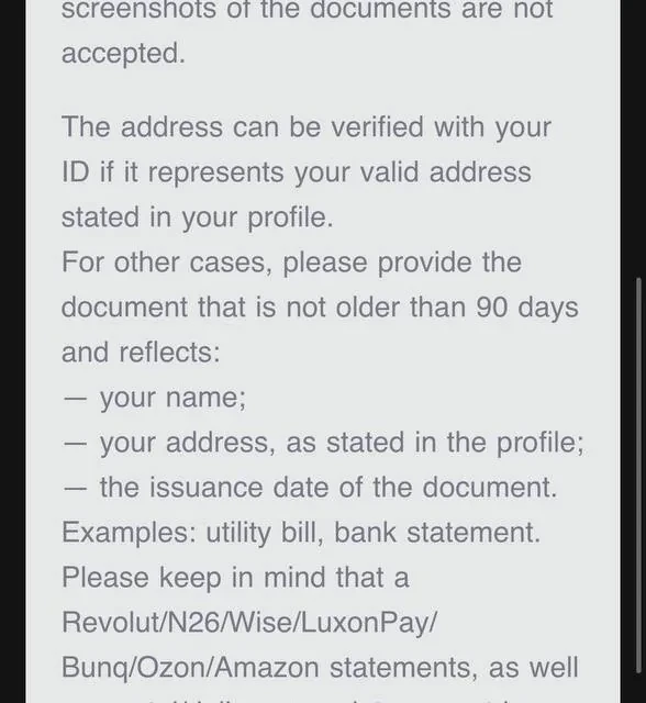 FortunePlay KYC document upload, additional screens — screenshot 1 of 2
