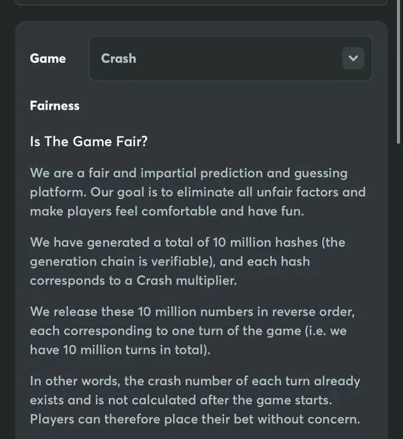 BC.Game lobby, BC Originals, and house-edge transparency screens — screenshot 4 of 5